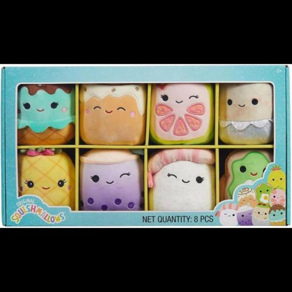 Squishmallow Foods 5" Squishmallows Box of 8 From Costco